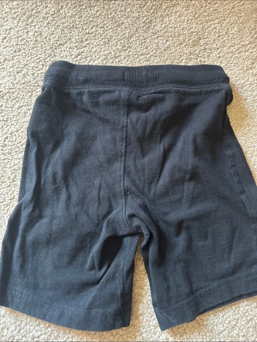 Old Navy Black Shorts with White Drawstring